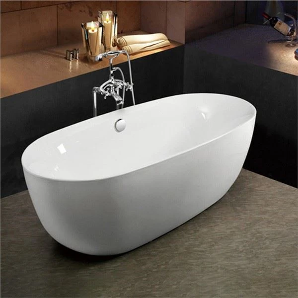 Vasca da bagno ovale freestanding