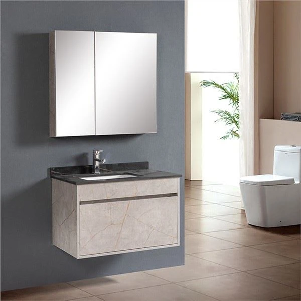 Vanità bagno blu